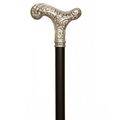 Baston Muletilla Alpaca Plateada 9140