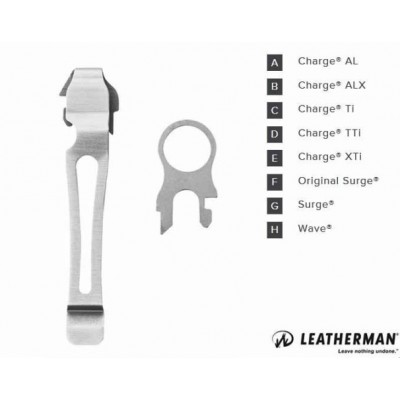 Leatherman Clip Bolsillo + Anilla 934850 Leatherman Clip Bolsillo + Anilla 934850