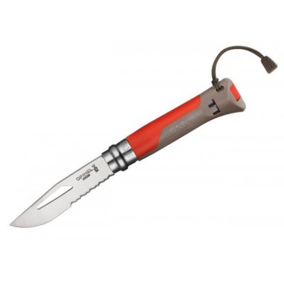 Opinel nº 8 Outdoor roja 001714