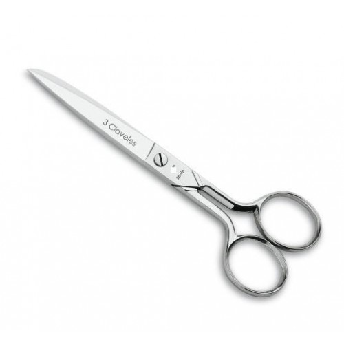 3 Claveles Sewing Scissors 00006 6 1/2