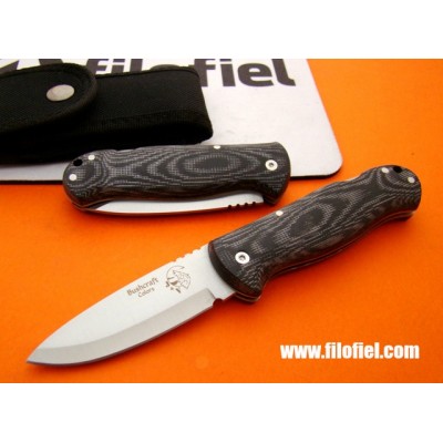 J&V Cda Bushcraft Folder Black Micarta 1294-M1 J&V Cda Bushcraft Folder Black Micarta 1294-M1