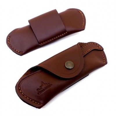 Pallares Leather Sheath Brown