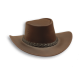 Leather Cowboy Hat