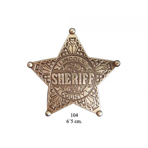 Denix 104 Placa Sheriff