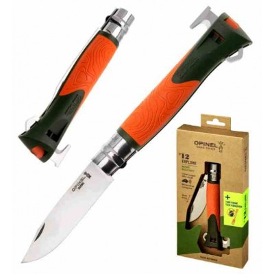 Opinel Inox 12 Explore Naranja 002454