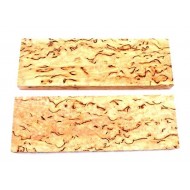 Placas Madera Abedul Rizado 120x40x6 mm. 6510 Placas Madera Abedul Rizado 120x40x6 mm. 6510