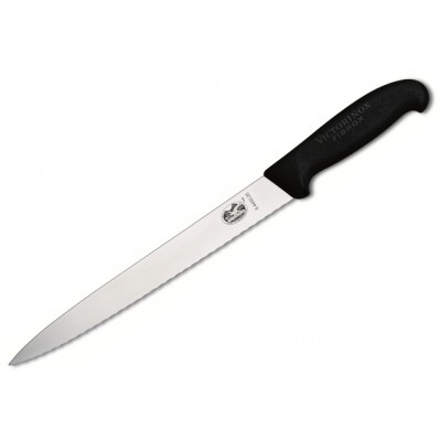 Cuchillo para chef forjado Grand Maître color Negro. Hoja 25 cm. Victorinox