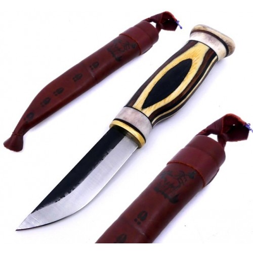 Wood Jewel Zebraknife 23z