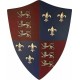 Art Gladius Escudo Soporte Espada 881 Pincipe Negro