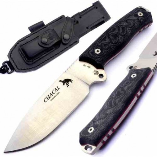 J&V Cda Chacal Micarta Black 1336-M1