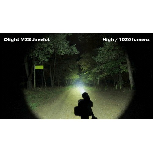 Olight Linterna M23 Javelot Kit Caza 1020 lumens