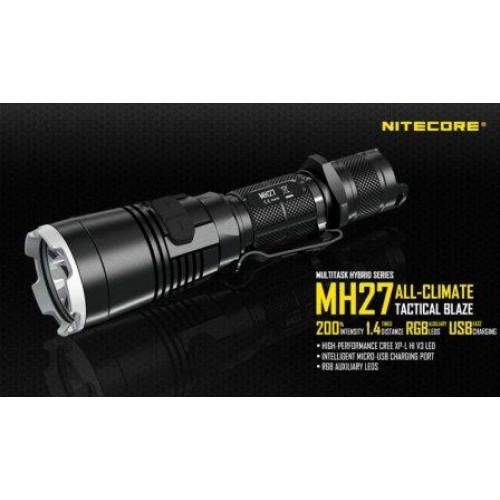 Nitecore Linterna MH27 1000 lumens