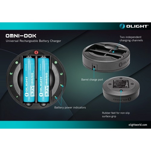 Olight Omni-Dok Cargador Baterias ol0003