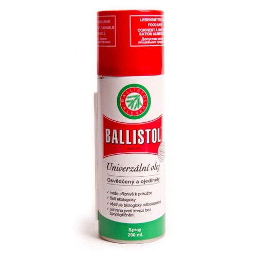 Ballistol Aceite Spray 200 ml. Ballistol Aceite Spray 200 ml.
