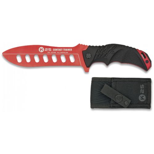 K25 Cuchillo Entrenamiento Rojo 32181