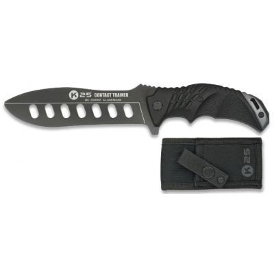 K25 Cuchillo Entrenamiento Negro 32182
