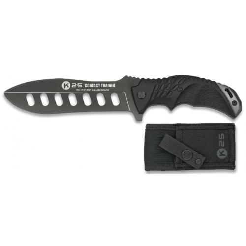 K25 Cuchillo Entrenamiento Negro 32182