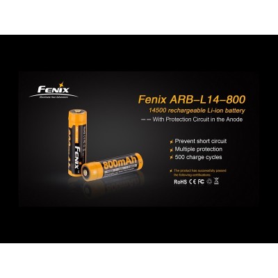 Fenix Pila Recargable ARB-L14-800 Fenix Pila Recargable ARB-L14-800