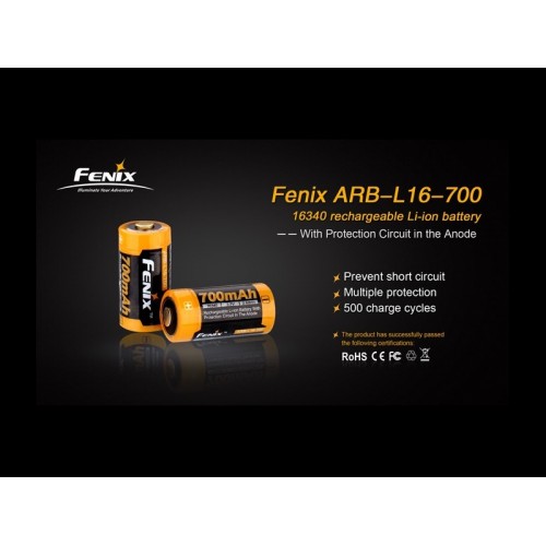 Fenix Pila Recargable ARB-L16-700