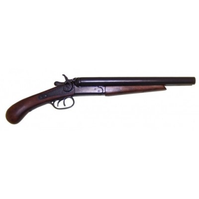 Denix 1114 Pistola 2 Cañones 1868 Recortada USA Denix 1114 Pistola 2 Cañones 1868 Recortada USA
