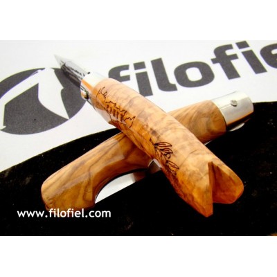 Klinis Cretense Olivo Inox 75 Linerlock Klinis Cretense Olivo Inox 75 Linerlock