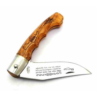 Klinis Cretense Olivo Inox 75 Linerlock