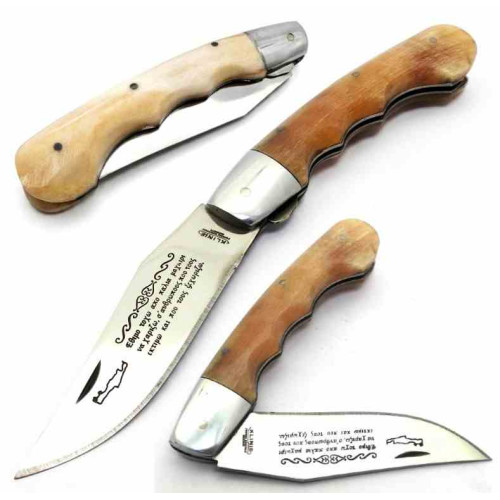 Klinis Cretense Cuerno Inoxidable 90 Linerlock