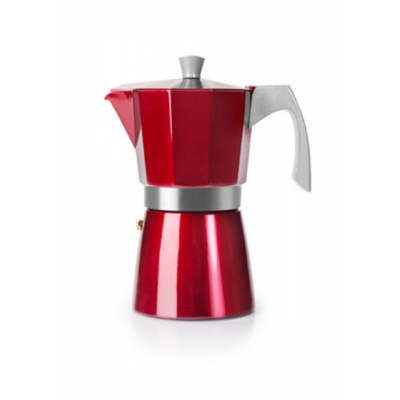 Ibili Cafetera EVVA 6 tazas roja 623206 Ibili Cafetera EVVA 6 tazas roja 623206