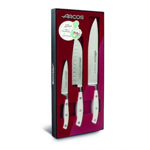 Arcos Set 3 Cuchillos Cocina 807610 Arcos Set 3 Cuchillos Cocina 807610