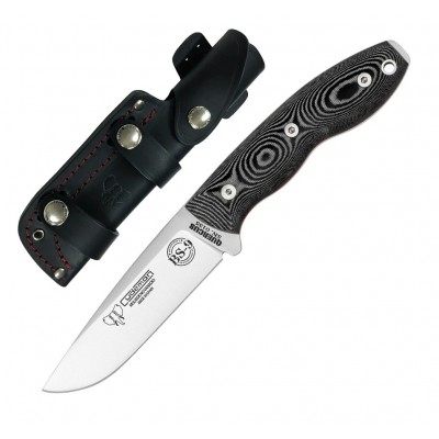 Cudeman 160m Quercus BS9 Micarta Negra Cudeman 160m Quercus BS9 Micarta Negra