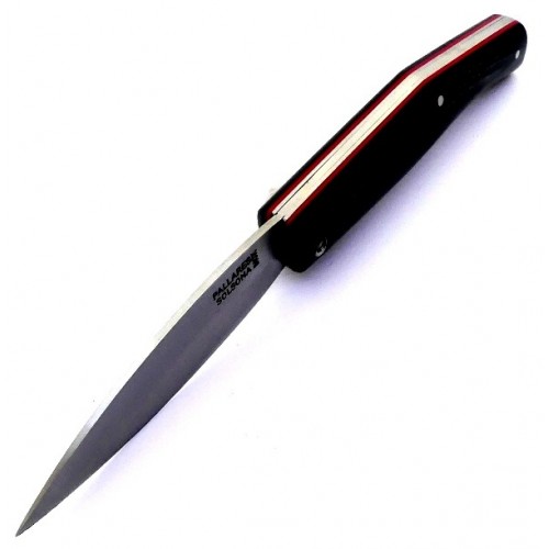 Pallares Busa Micarta Negra nº 0 Inox