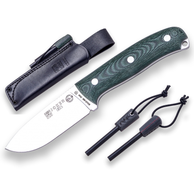 Joker BS9 Ursus Micarta Verde + Firesteel cv116-p
