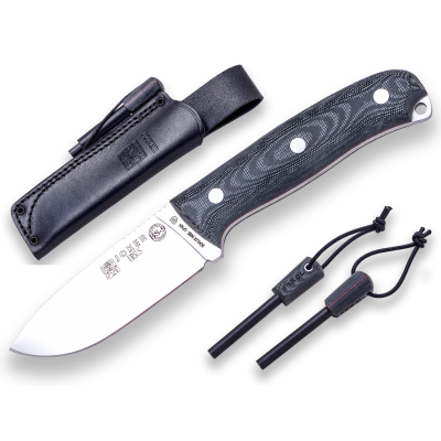 Joker BS9 Ursus Micarta Negra + Firesteel cm116-p Joker BS9 Ursus Micarta Negra + Firesteel cm116-p