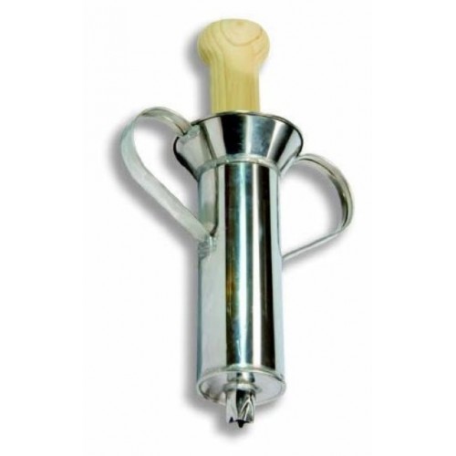 Small Stainless Steel Churrera with nozzle 13626