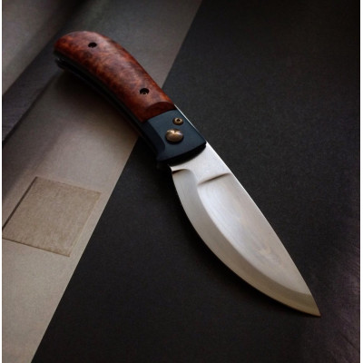KVL Shilin Cutter Titanium & Amboina