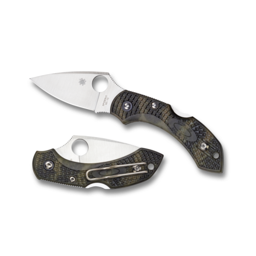 Spyderco Dragonfly sc28zfpgr2 Liso Green Zome