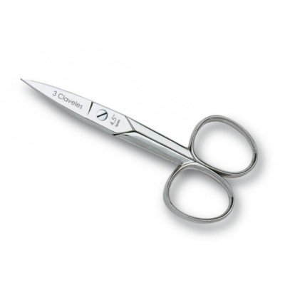 3 Claveles Tijera Uñas 4´5 Recta 02016