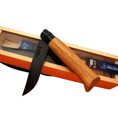 Opinel Inox nº 8 Black Edition Roble 002172