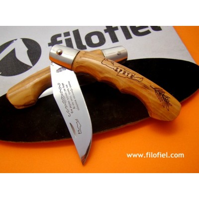 Klinis Cretense Olivo Inox 90 Linerlock Klinis Cretense Olivo Inox 90 Linerlock