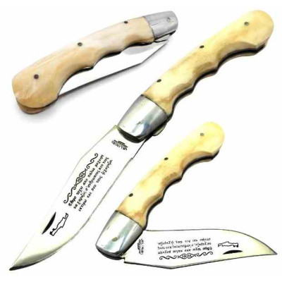 Klinis Cretense Hueso Inoxidable 90 Linerlock