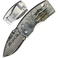 G. Sakai Money Clip Kinkakuji Damascus gs11608 G. Sakai Money Clip Kinkakuji Damascus gs11608