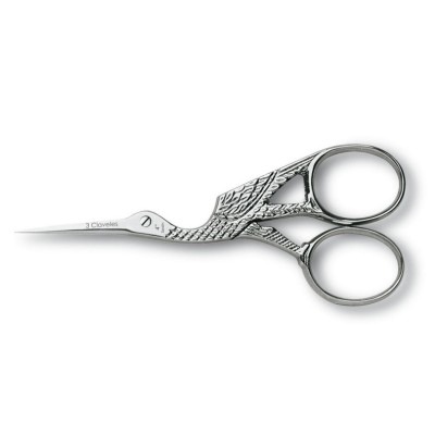 3 Claveles Scissors Embroider Stork 00061