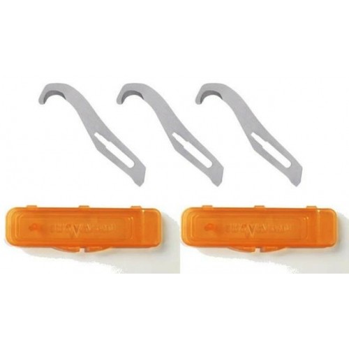 Havalon Piranta Cuchillas Recambio Gut Hooks hvghc3