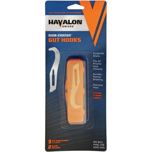 Havalon Piranta Cuchillas Recambio Gut Hooks hvghc3