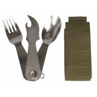 Mil Tec Camping spoon and Fork 14624000 Mil Tec Camping spoon and Fork 14624000