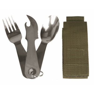 Mil Tec Camping spoon and Fork 14624000 Mil Tec Camping spoon and Fork 14624000