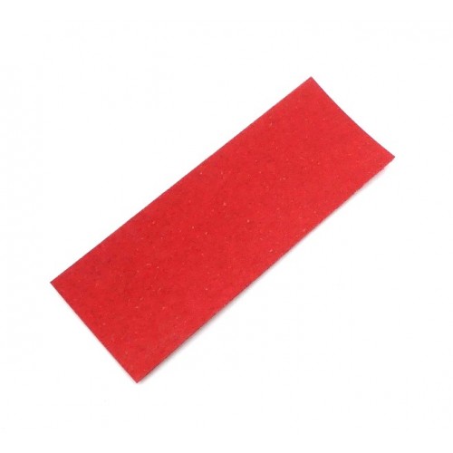 Vulcan Fiber 120x40x0,8 mm. Red 98002