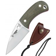 Cudeman 200F Yoda Micarta Verde Cuero