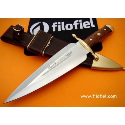 Muela Covarsi Remate F/L Brass & Leather Sheath Muela Covarsi Remate F/L Brass & Leather Sheath