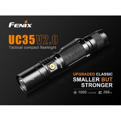 Fenix Linterna UC35V2 1000 lumens